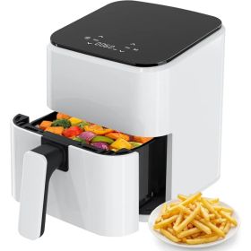 3.17 QT Digital Air Fryer, A Small Air Fryer With A PP Touch Panel, With A Maximum Temperature Of 400 Degrees Fahrenheit.